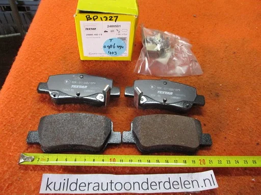 Remblokken achter Toyota Avensis T27 BP1325 Textar 2488501 0446605040