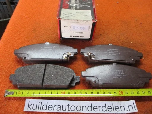 Remblokken voorzijde Honda Accord VI 1.6 Civic VII cdti BP1336 Nipparts J3604048 45022S1AE61