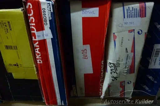 Remschijven+blokken seat arosa 1,0  UNIPART / ATE nieuw