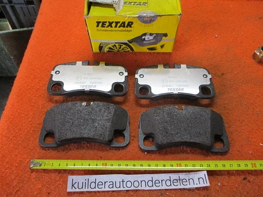 Remblokken Porsche 911 (997) 3,6 24v carrera achterzijde BP1825 Textar 2445401 99735294701