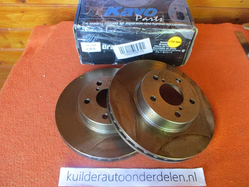 Remschijven+blokken voorzijde Subaru impreza 92-8/1996 Nieuw Kavo parts/abs