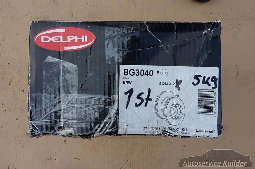 1 Remschijf achterzijde BMW Z3 Nieuw Delphi