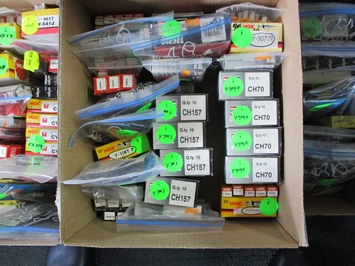 4 Gloeibougies Ford Escort Orion Fiesta 1.6D Champion