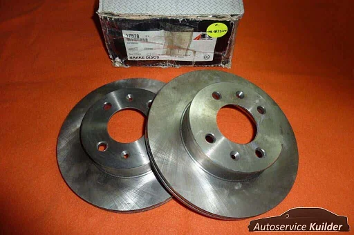 Remschijven + Blokken voorzijde Hyundai Accent Nieuw ABS/FTE