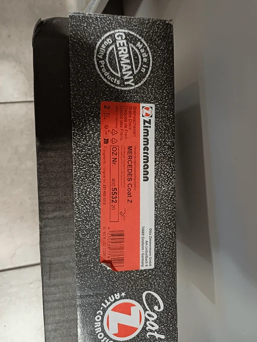 Remschijven set voor Mercedes CL