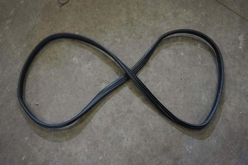 INSTAP- / PORTIERRUBBER LINKSVOOR - LANDWIND CV9