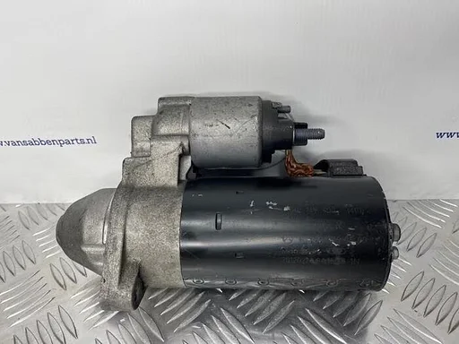 Startmotor van een Mercedes C-Klasse