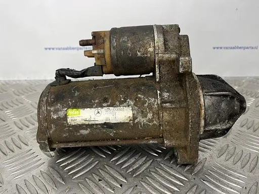 Startmotor van een Mercedes Vito