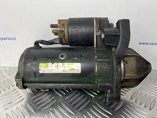 Startmotor van een Mercedes Vito