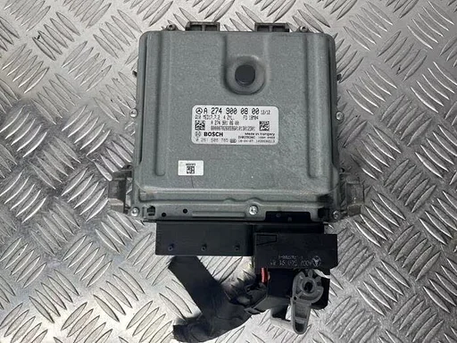Computer Motormanagement van een Mercedes C-Klasse