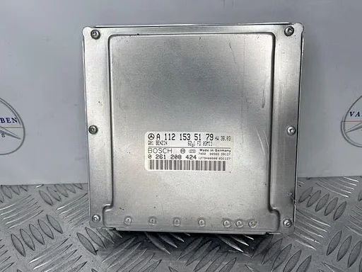 Computer Motormanagement van een Mercedes C-Klasse