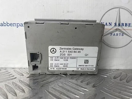 Gateway module van een Mercedes E-Klasse