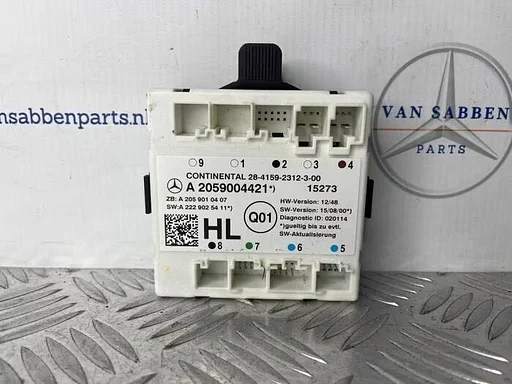 Centrale Deurvergrendelings Module van een Mercedes C-Klasse