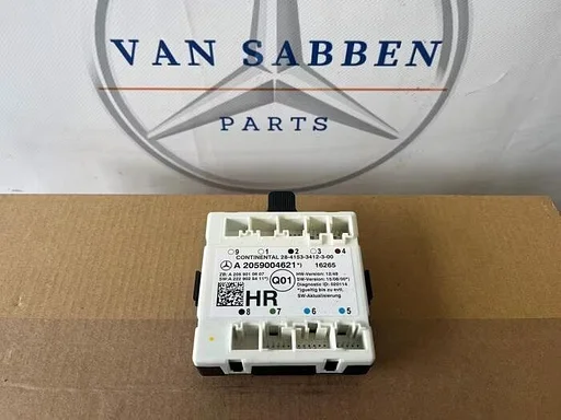 Centrale Deurvergrendelings Module van een Mercedes C-Klasse