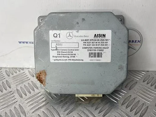 Camera module van een Mercedes S-Klasse