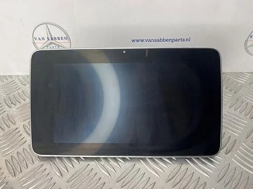 Navigatie Display van een Mercedes C-Klasse