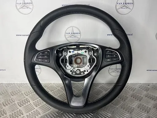 Stuurwiel van een Mercedes V-Klasse