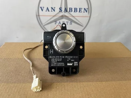 MMI schakelaar van een Mercedes C-Klasse