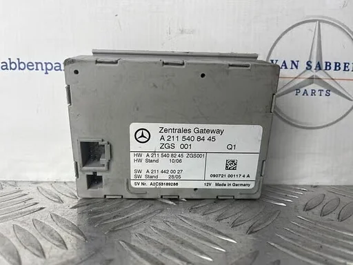 Gateway module van een Mercedes E-Klasse