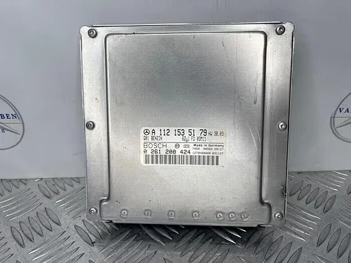Computer Motormanagement van een Mercedes C-Klasse