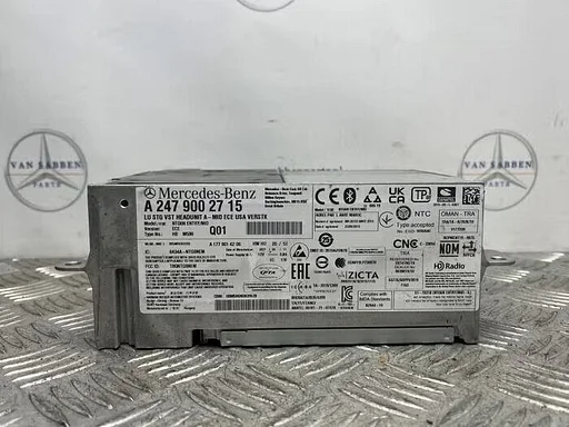 Radio module van een Mercedes Sprinter