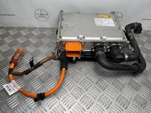 Computer hybride accu van een Mercedes A-Klasse