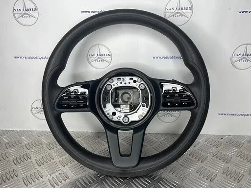 Stuurwiel van een Mercedes Sprinter