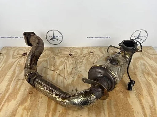Katalysator van een Mercedes CLA