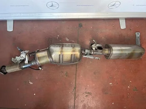 Katalysator van een Mercedes CLA