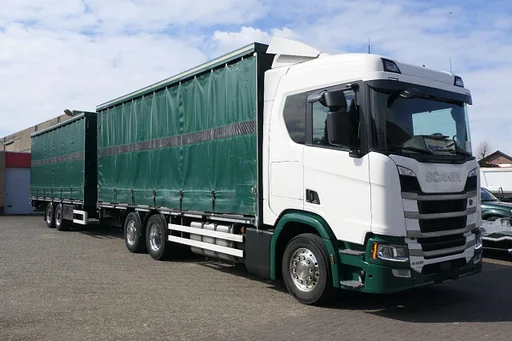 Scania R500 NGS | Combi / Tautliner / Pritsche + Plane | Retarder | 561423Km | 2020 | Smart Tacho 2 | Hydraulic Roof | 6X2*4 | Lift/Steering Axle | Stand Klima | Park Airco | Euro6-D | TUV/MOT/APK 02-2027 | German Truck