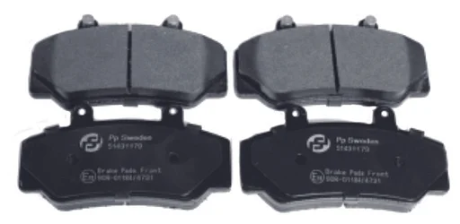 Volvo Remblok set voor 740+760+940+960 Girling Volvo onderdeel nr 271182