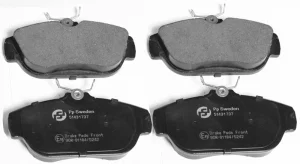 Volvo Remblok set voor 740+940+760+S90+V90+ ABS Girling 1991+ Volvo onderdeel nr 271737