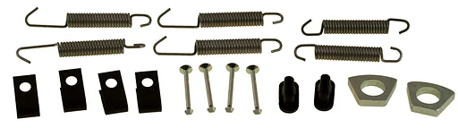Volvo Remschoen montage set volvo PV544+Duett 59+ amazon -1964 incl rubbers voor 2 zijden inc veren  enkel rem systeem Volvo onderdeel nr 273173