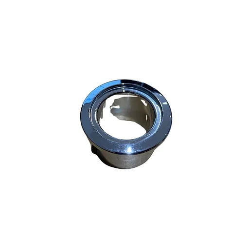 Volvo Ring voor volvo 240 260  cilinderslot chrome  Afmetingen 21 - 26 mm. hoogte 19 mm.  Volvo onderdeel nr 1254116