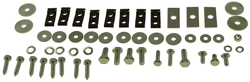 Volvo Montageset voorscherm PV444+PV544+Duett (voor 1 kant) Volvo onderdeel nr 276466