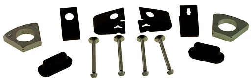 Volvo Rem schoen montage set PV544+duett-Amazon -1964 achter excl trekveren (set=wielen)(667160-659668) Volvo onderdeel nr 273172
