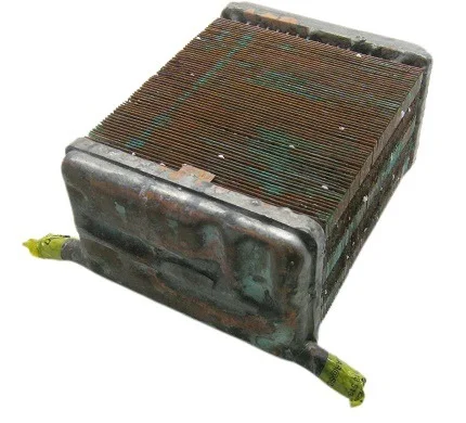 Volvo Kachelradiateur P1800 nieuw (alle typen)  fabr Bastuck Volvo onderdeel nr 661546_B