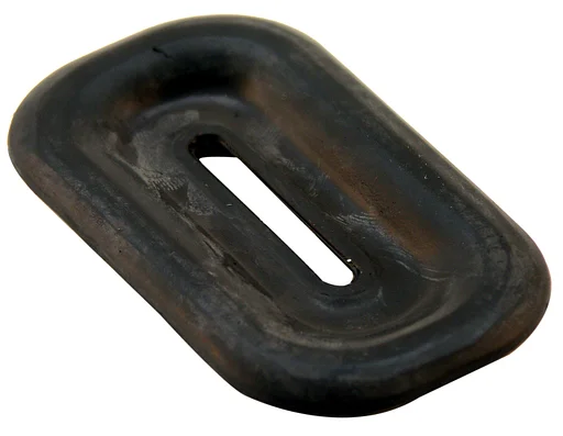 Volvo Rubber bumperdoorvoer P1800S+E+P1800ES achterzijde Volvo onderdeel nr 665124