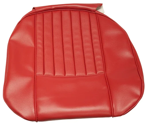 Volvo Bekleding P1800 Jensen stoel zitting rood 301-176.303-213 Volvo onderdeel nr 665596
