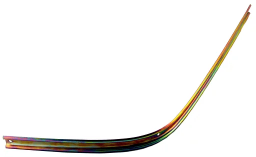 Volvo Bumper bevestiging strip metaal voor rubber P1800S+P1800E+P1800ES Volvo onderdeel nr 668312