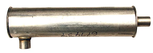 Volvo Uitlaat 140 achterdemper B20A+B20B carburateur versie -1973 Volvo onderdeel nr 679437