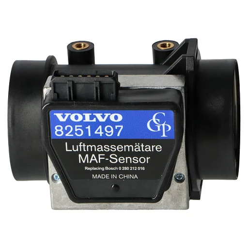 Volvo Luchtmassameter B200F+B230F+B200FT (240+740+940)(3517020) 8251497 origineel Volvo MAF sensor 0280212016 Volvo onderdeel nr 8251497