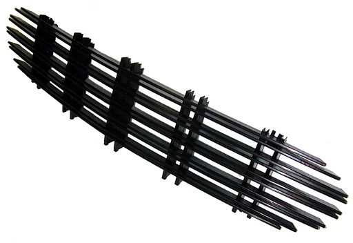 Volvo Grille P1800 1970-1971 zwart aluminium ch 30.001-37.549 niet meer leverbaar Volvo onderdeel nr 682152