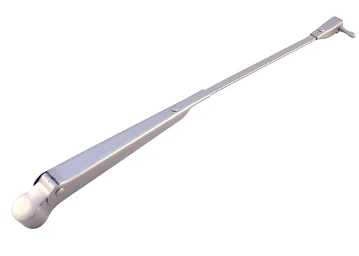 Volvo Ruitewisser arm P1800E+P1800ES -chass 3069 Links -1972 voor blad 685709 met haakse aansluiting 37 cm Volvo onderdeel nr 685696