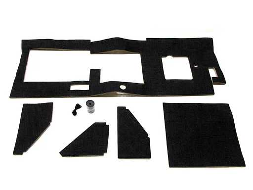 Volvo Isolatie mat schutbord P1800+ES 687765 Volvo onderdeel nr 691587