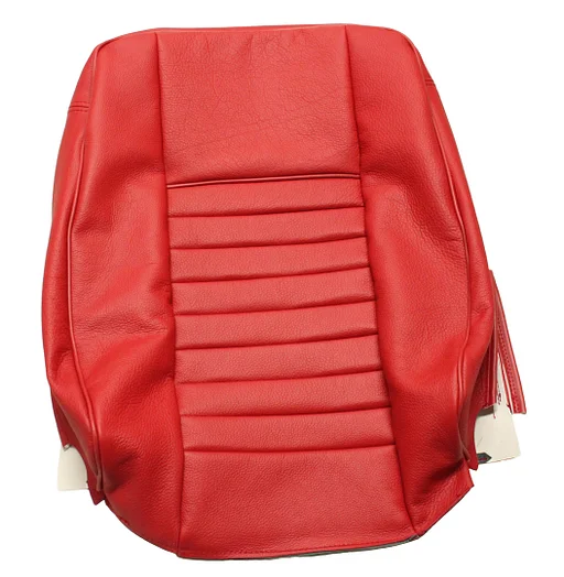 Volvo Bekleding P1800 stoel rood rug -1970 zie set nr 691037 Volvo onderdeel nr 691038