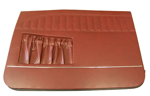 Volvo Bekleding Amazon 4D deurpaneel Linksvoor rood -1966 175-523 Volvo onderdeel nr 691805