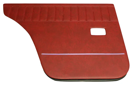 Volvo Bekleding Amazon 4D deurpaneel Linksachter rood -1966 175-523 -179-514 Volvo onderdeel nr 691811