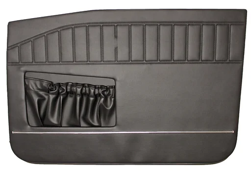 Volvo Bekleding Amazon 4 deurs deurpaneel Links+rechts voor zwart SET incl 691999 168-172-511 Volvo onderdeel nr 691998