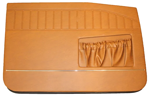 Volvo Bekleding Amazon 4 deurs deurpaneel Links+ rechts voor bruin 1966-1968 184-187-519 SET incl 692144 voor sedan en amazon combi Volvo onderdeel nr 692143